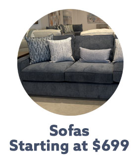 Sofas - starting at $